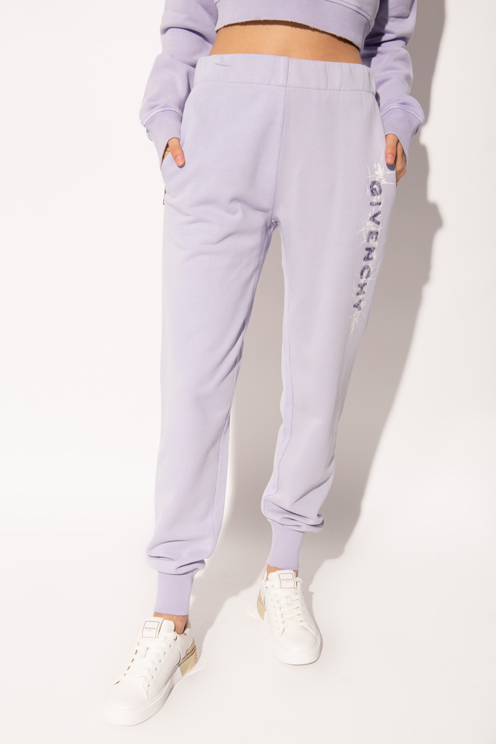 BOYS LIE ATTENTION LAVENDER SWEATPANTS selling SZ LARGE